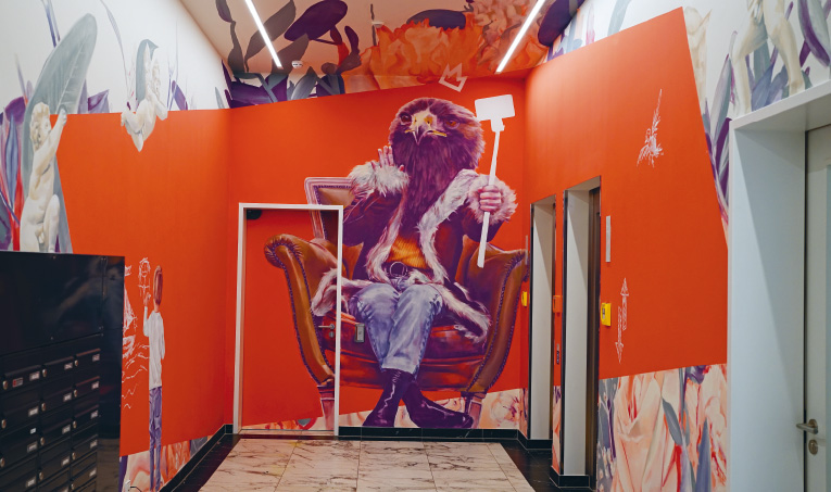 The eagle has landed: Art installation creates a buzz in Potsdam
